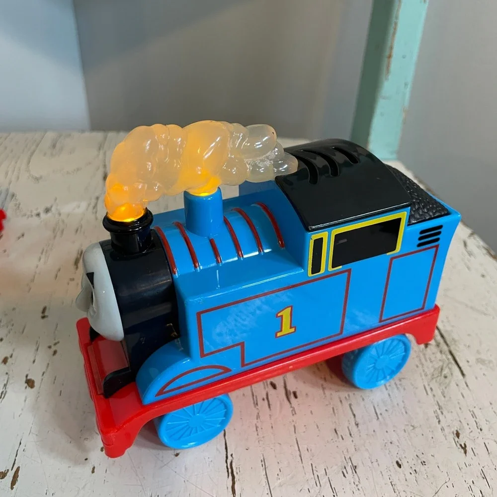 Mattel Thomas & Friends Motorized Train Engine Lot Thomas and Whiff 3pc Set